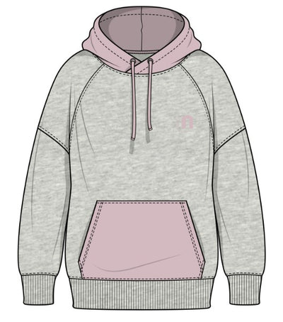 Color Block Hoodies -Women