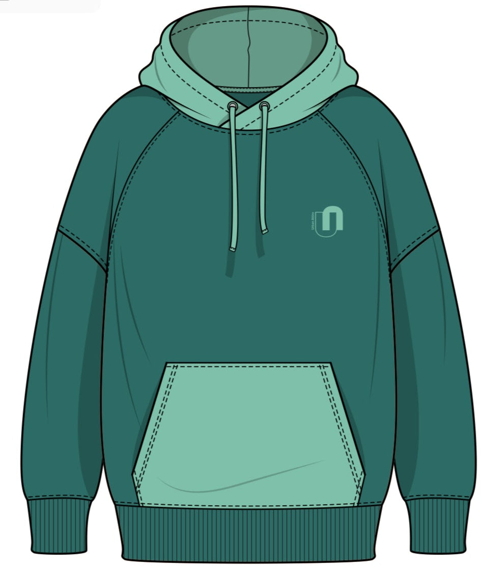 Color Block Hoodies - Men