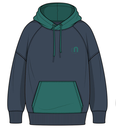 Color Block Hoodies - Men