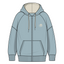 Zipped Hoodie