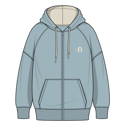 Zipped Hoodie