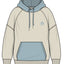 Color Block Hoodies -Women
