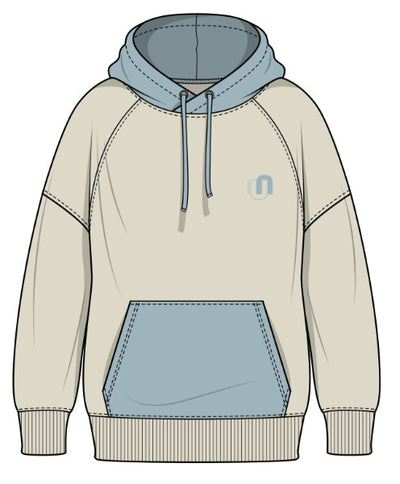 Color Block Hoodies -Women