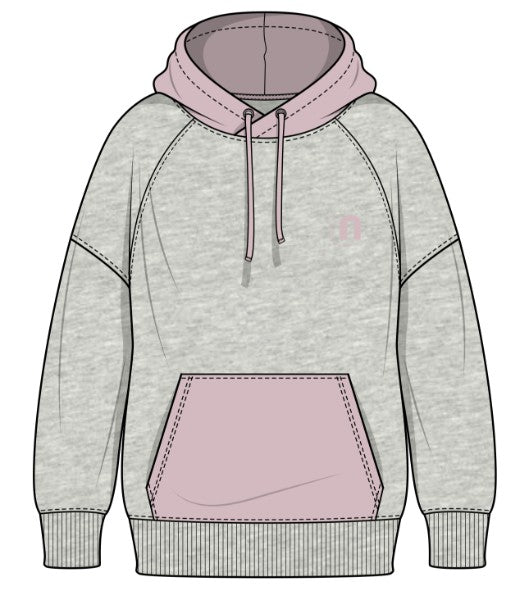 Color Block Hoodies -Women