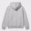 Grey hoodie flat back